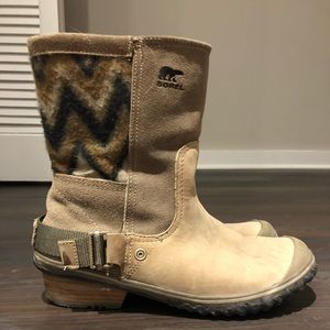 Sorel women’s slimshortie western boot